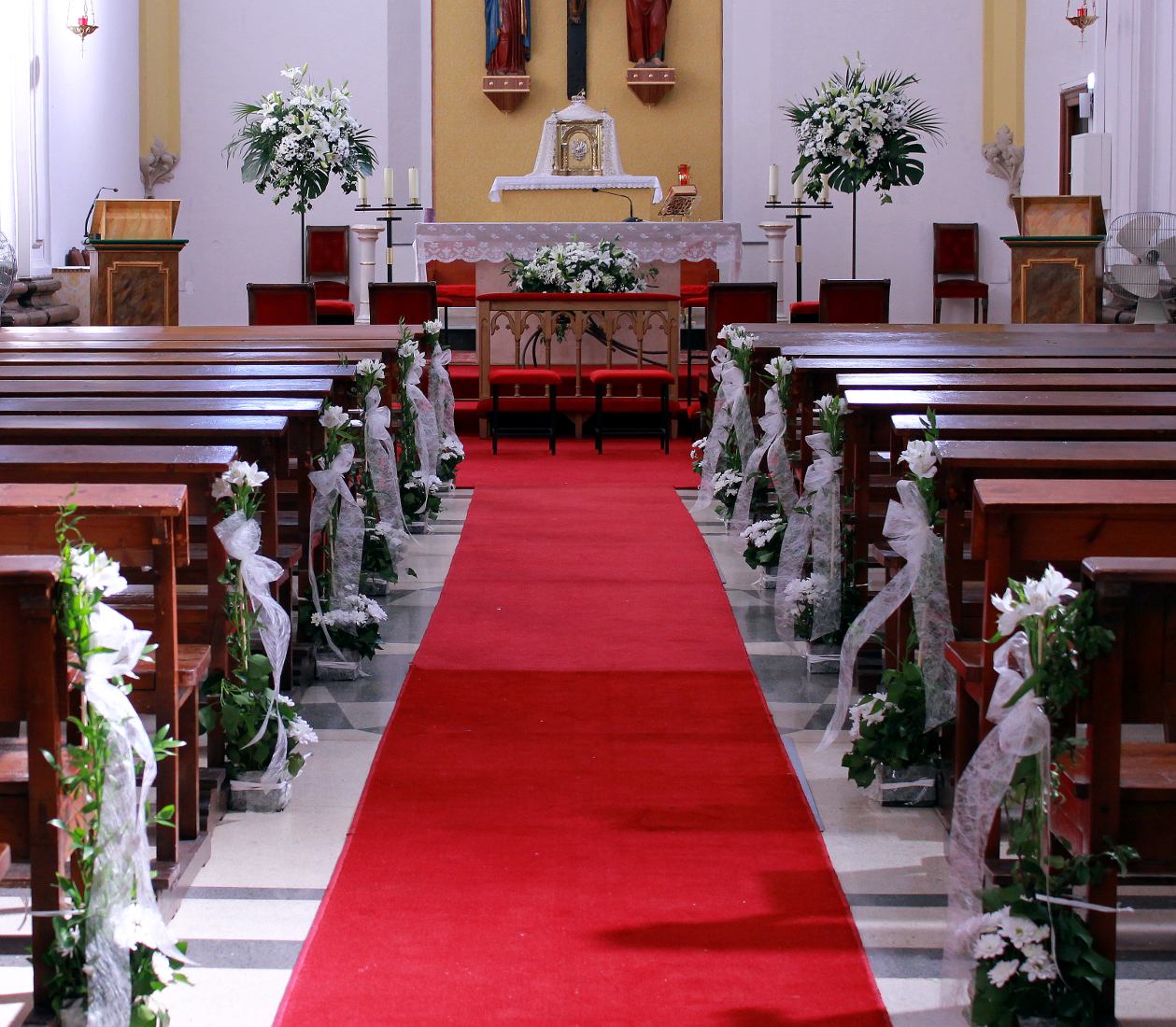 Decoración de iglesia