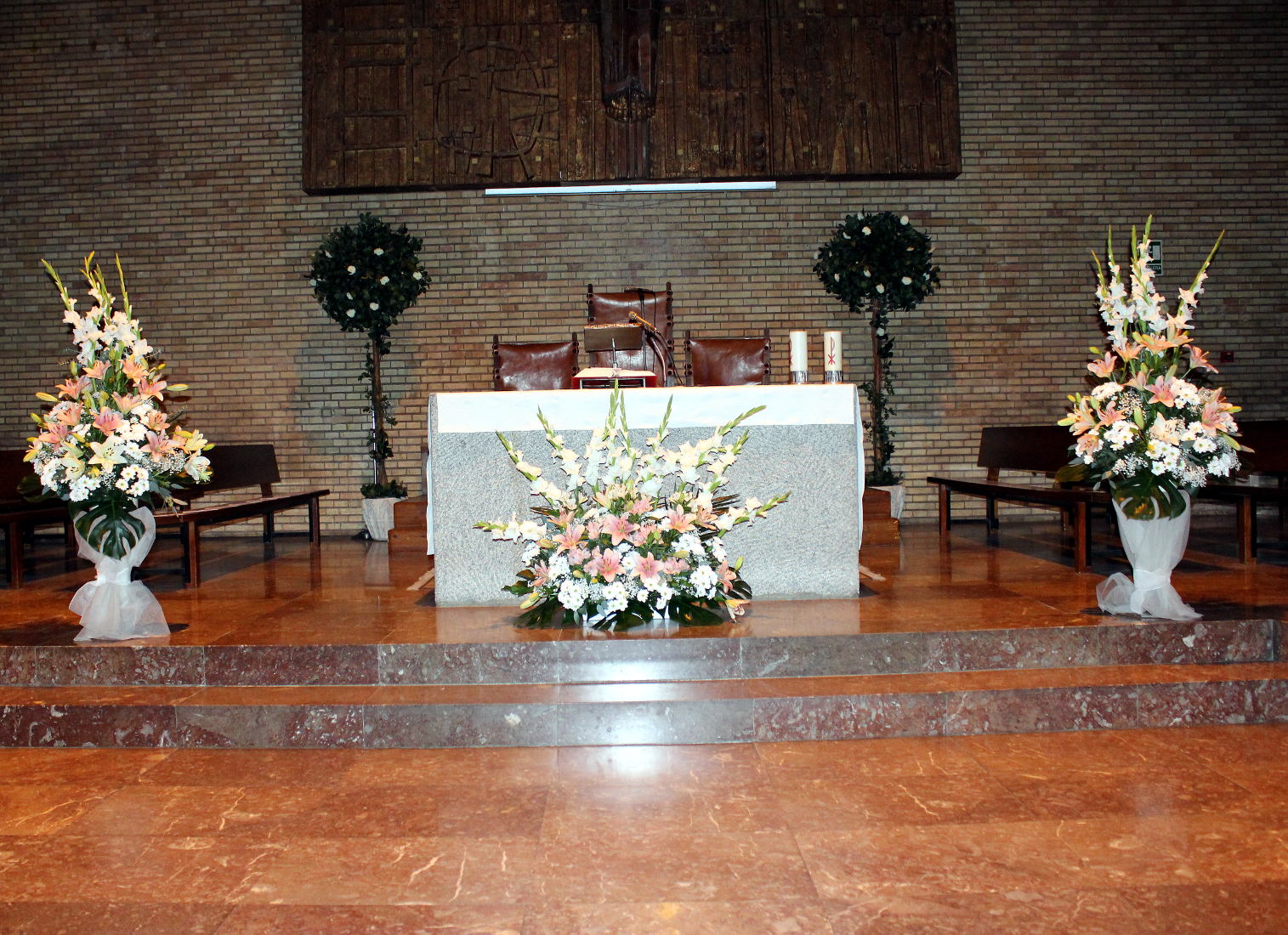 Decoracion iglesia El Carmen