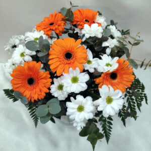 Ramo de gerberas y margaritas