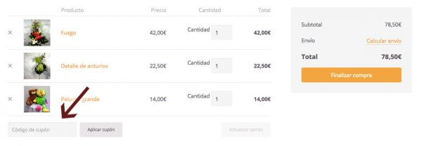 Cómo aplicar el cupón